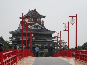 James visited this Japanese castle near her host familys town