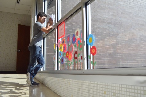 Kara Asmussen's class has created an art showcase. The art created by her students can be found all around Kennedy High School.