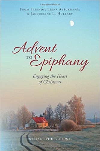 Book Cover of Advent to Epiphany. Photo provided by Olivia Haefner