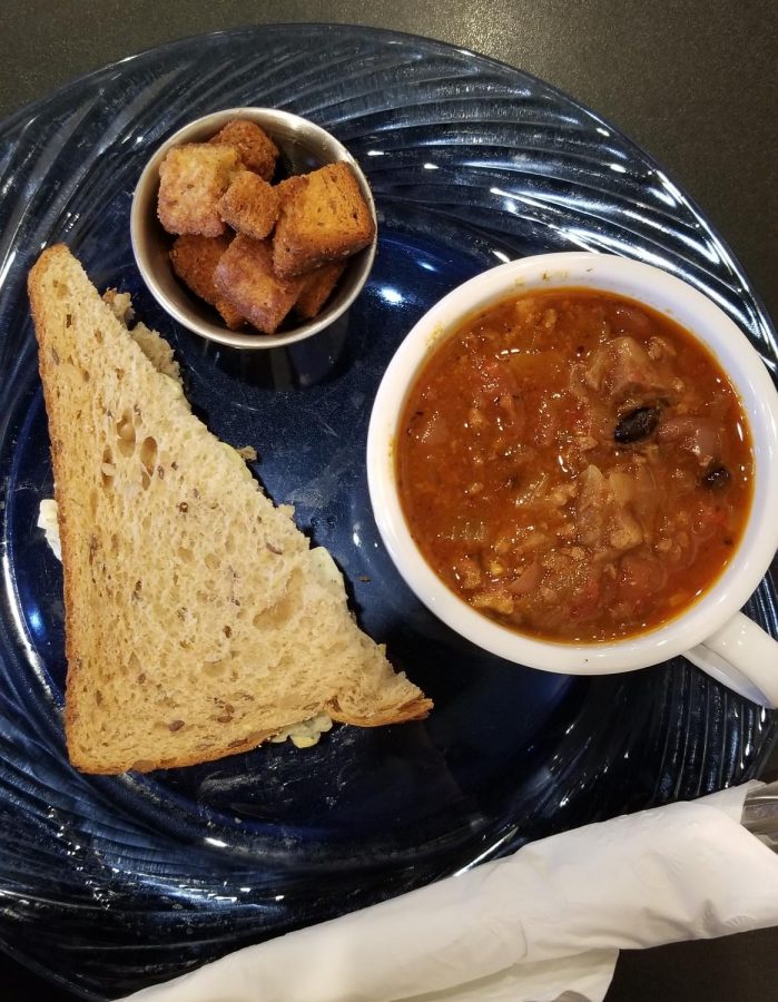 Pick 2 Lunch with Home Coming Chili and the Good Egg Sandwich
