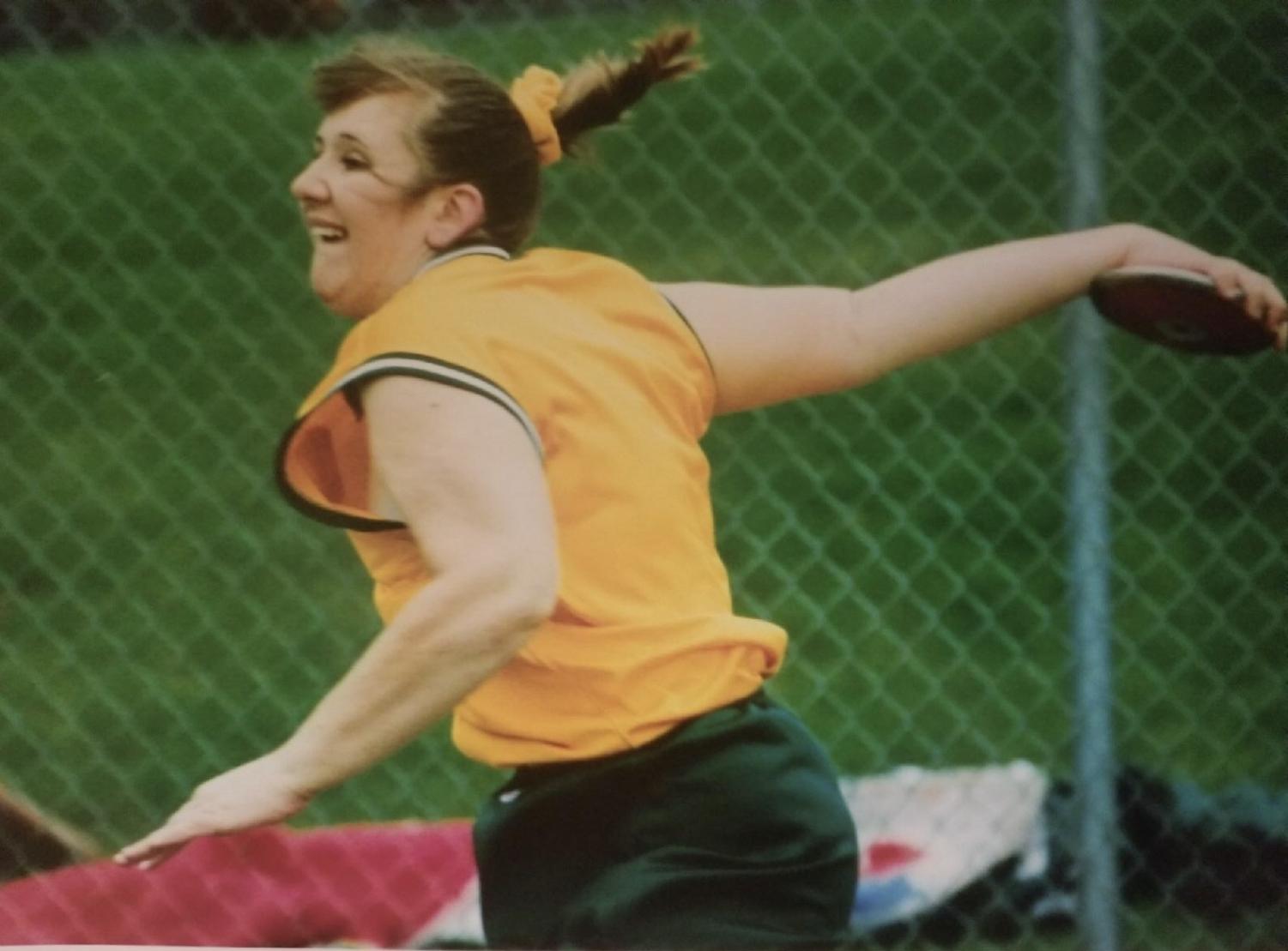 Kennedy graduate Devin Larrimore broke the school record in the spring of 1999 with a throw of 137 feet and 10 inches.