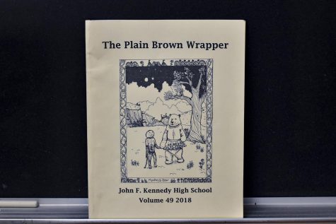 Photo of last years copy of the Plain Brown Wrapper.