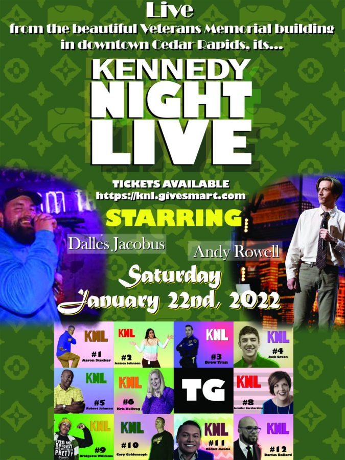 KNL will take place on Saturday Jan. 22 to raise money for Kennedy