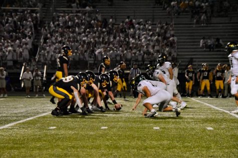 Kennedy defense sets up against Bettendorf offense.  