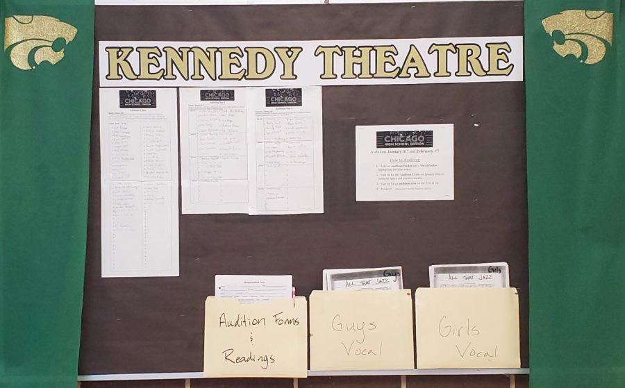 The+Kennedy+theater+department+will+hold+auditions+for+Chicago+starting+Tuesday%2C+Jan.+31.