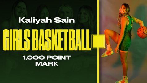 Kaliyah Sain hits the 1,000 point mark for the eighth time in Kennedy history.