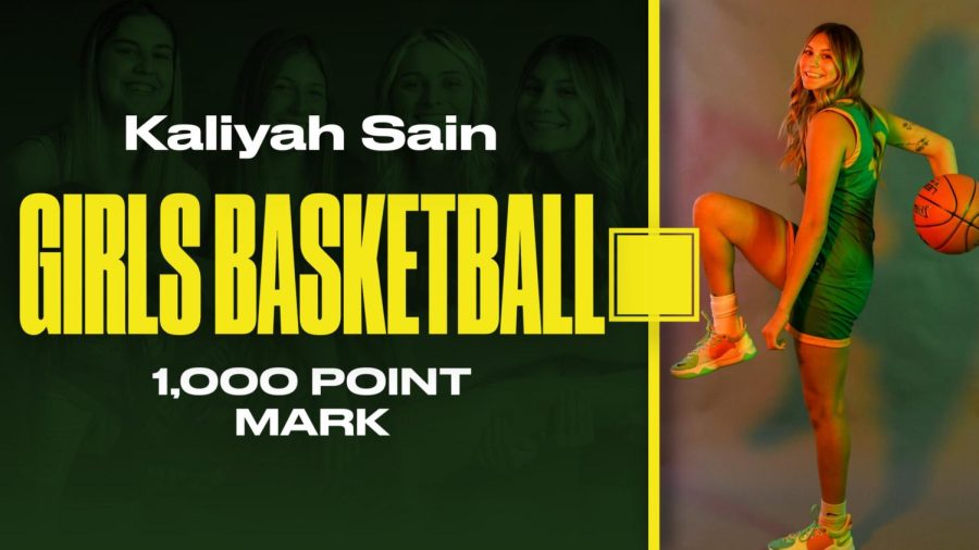 Kaliyah Sain hits the 1,000 point mark for the eighth time in Kennedy history.