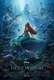 Movie cover for the new adaption of Disneys The Little Mermaid.