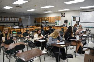 Students are often distracted by cell phones during class time.