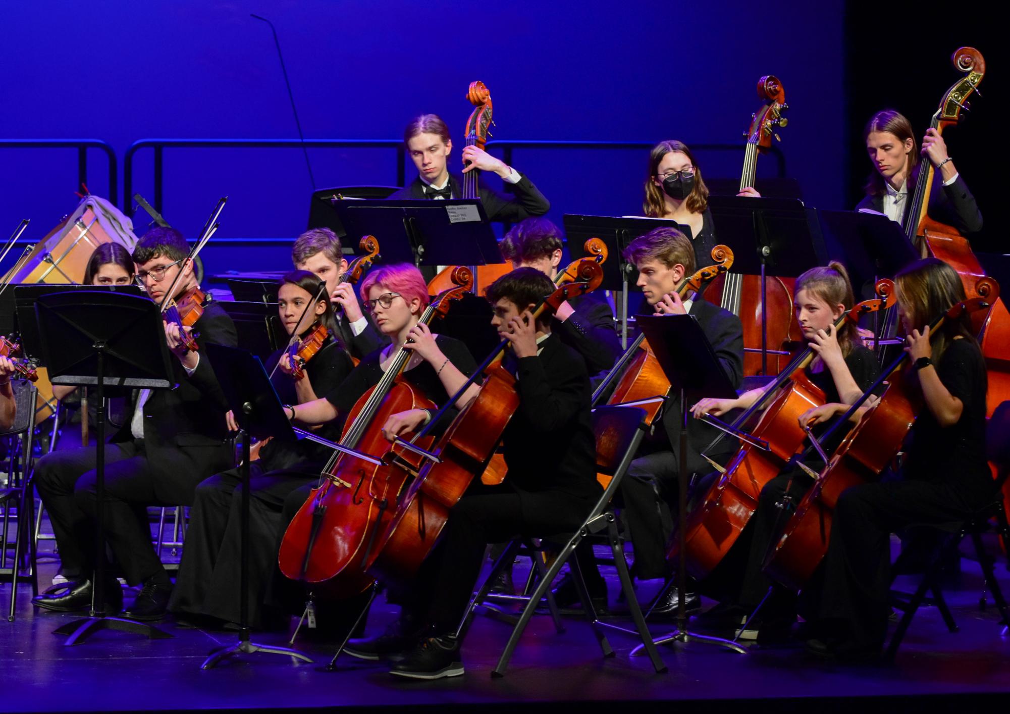 Kennedy Symphony Orchestra performs Swan Lake at annual winter concert.