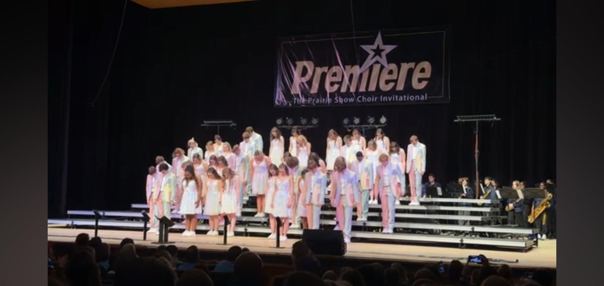 Jefferson High Schools West Side Delegation performs at Prairie Premiere.