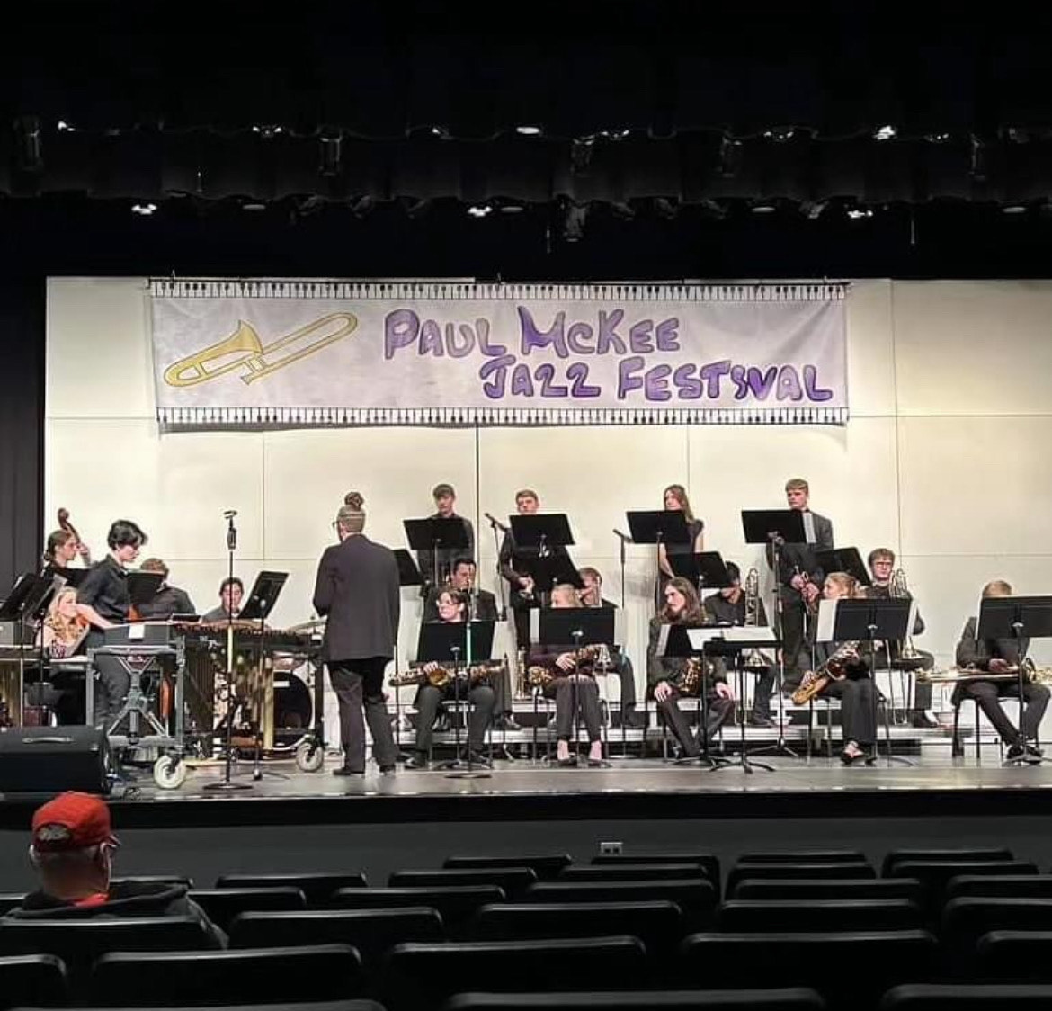 Kennedy Jazz 1 performs at Indianola Show Jazz Encounter.
