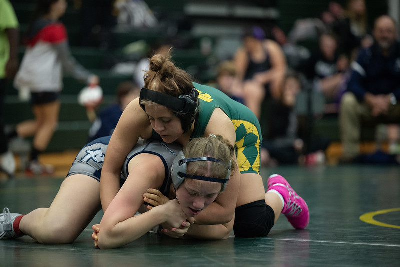 Throughout Meredith Kaump's wrestling season she has had support from her friends and family.