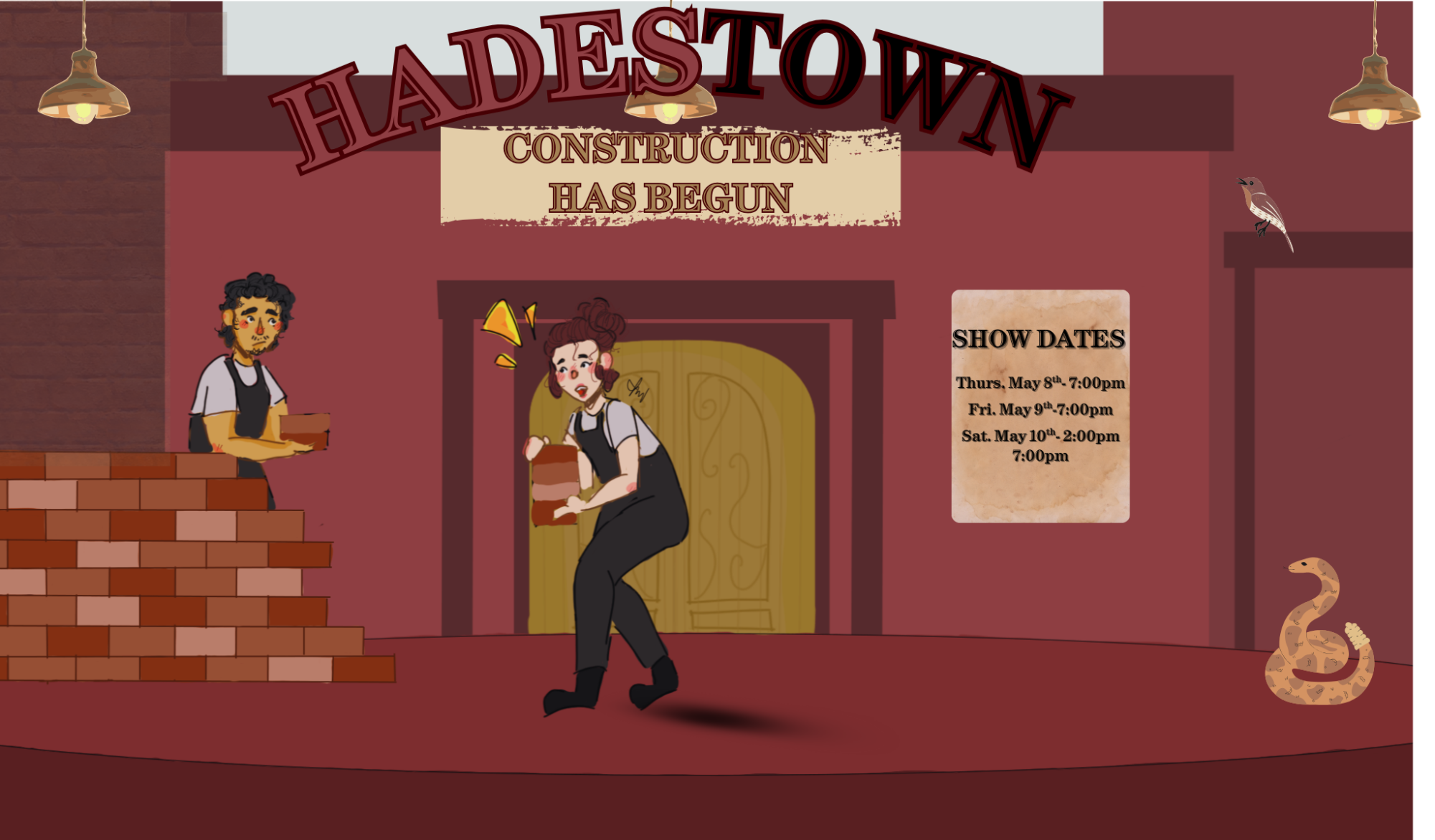 Illustration: Hadestown Construction Has Begun!