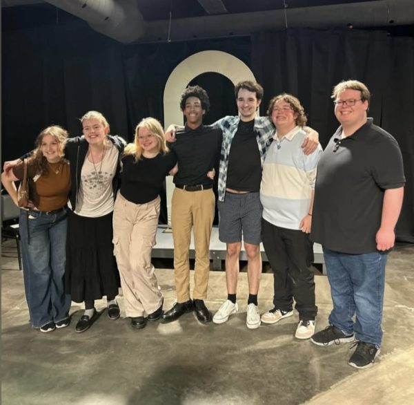 All- State qualifiers of Speech and Improv before performing last month.