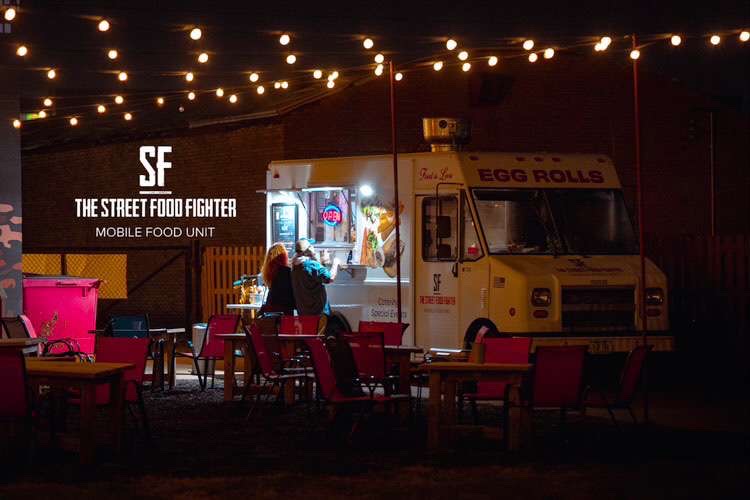 The Street Food Fighter serves food to the Cedar Rapids community.