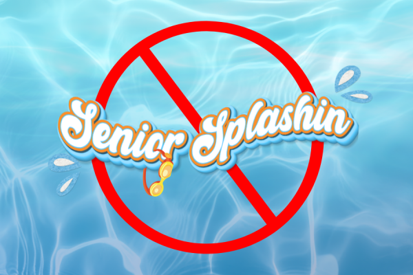 The senior tradition, "Senior Splashin'" gets shut down by Kline due to possible injuries and legal issues.